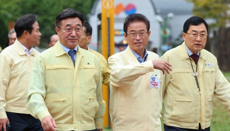 이철우 지사, 윤호중 행안부 장관과 APEC 주요시설 안전 점검