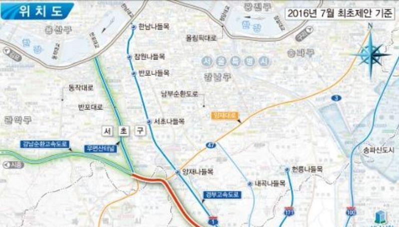 국토교통부, 양재 나들목 상습정체 새 길로 숨통 트인다