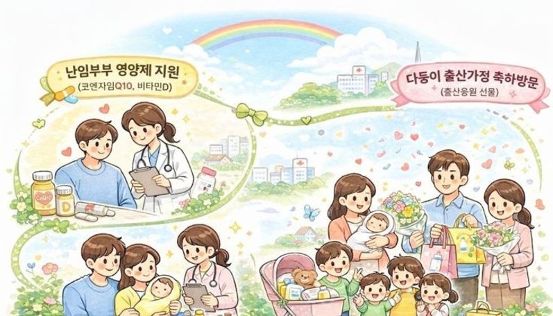 경주시, 난임 가정부터 다자녀까지 출산 전 과정 지원 강화
