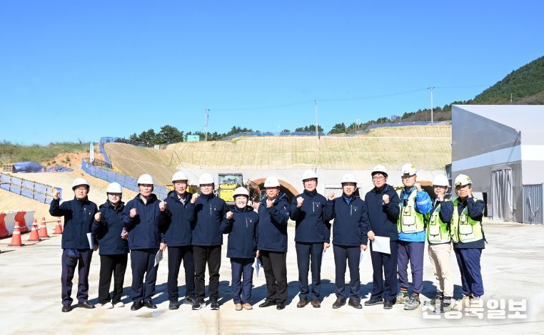 남해~여수 해저터널 건설사업 현장