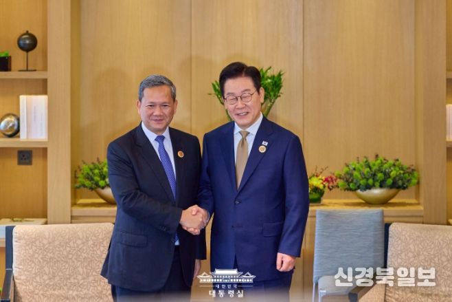 한국·캄보디아 정상회담(대통령실)