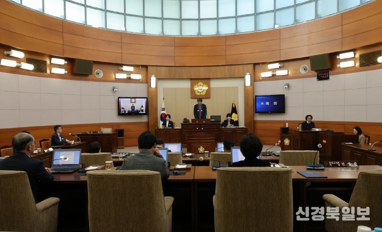 봉화군의회, 제275회 임시회 폐회