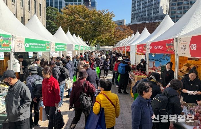 서울 한복판에서 만난 안동의 품격, ‘2025 왔니껴안동장터’, 열기 속에 성황리 마무리