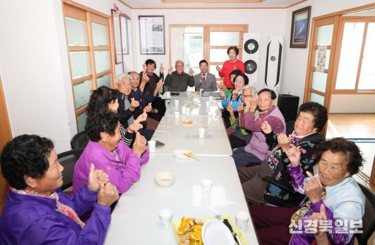 이상근 고성군수, 농번기 건강관리·동절기 앞두고 경로당 현장 방문 등 소통 행보