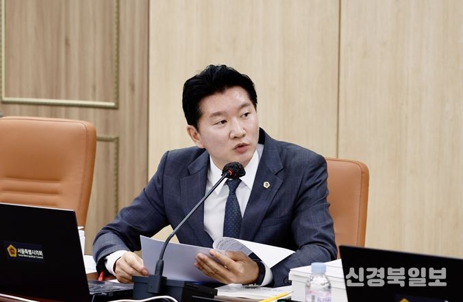 발언하는 최진혁 의원