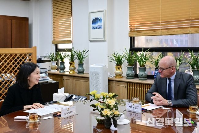 독일 콘라드 아데나워재단 한국사무소 대표와 면담