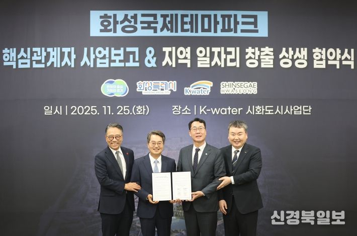 화성 국제테마파크 지역 일자리 창출 및 상생협력 업무협약