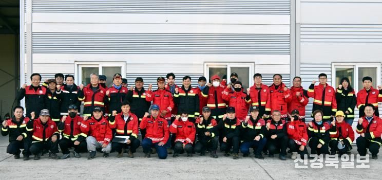 최훈식 장수군수, 산불전문예방진화대 격려 방문