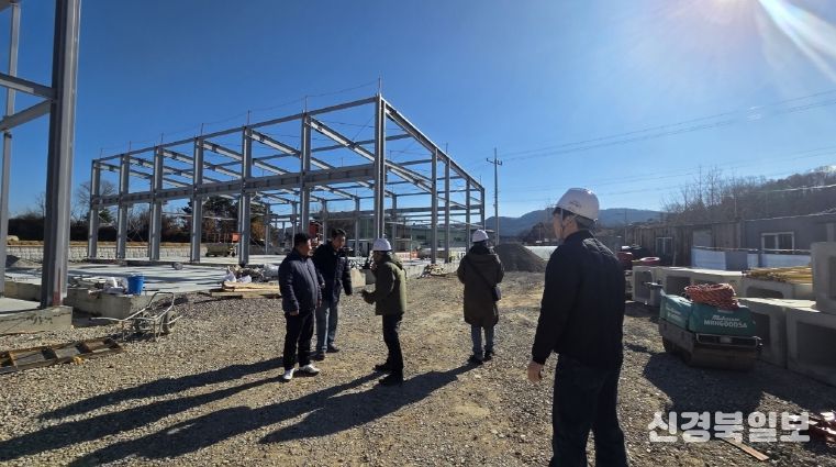 칠곡군, 동절기 화재 대비 건축공사장 안전 점검 실시