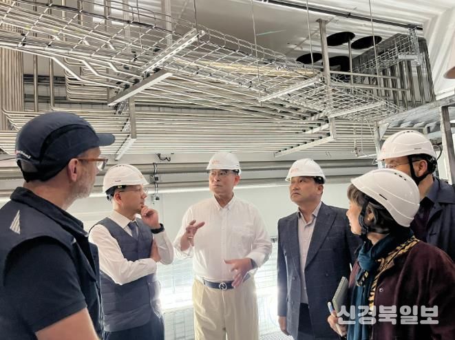 중입자 가속기 현장 방문