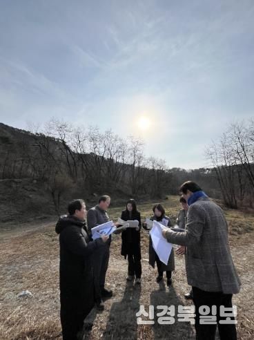12월 10일 문화복지환경위원회가 고용산 숲속야영장 조성사업 관련 예산안 심의에 앞서 사업 현장을 직접 방문했다.