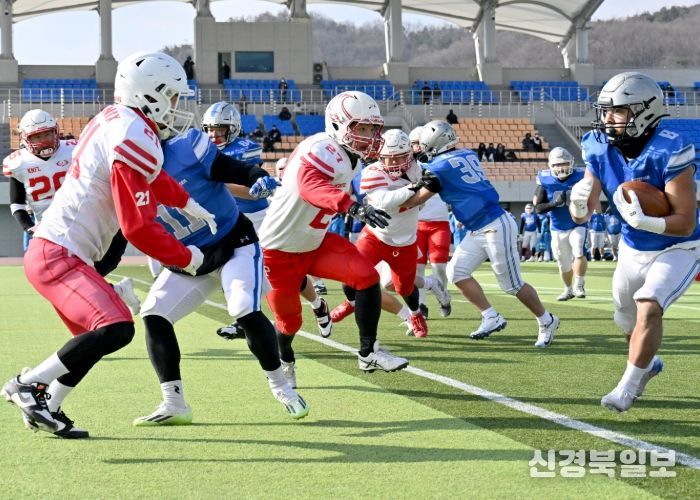대한미식축구협회 제30회 한세실업배 KNFL 광개토볼 결승전 성료