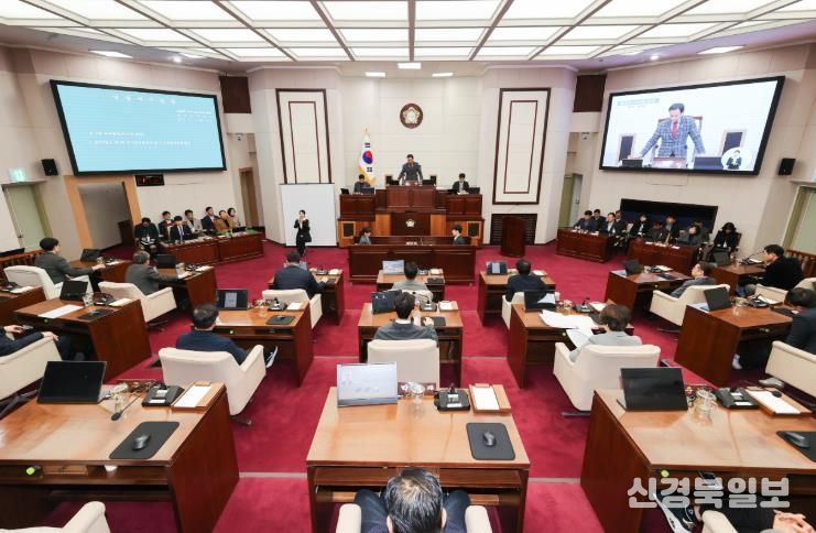 제292회 제2차 정례회 폐회(본회의장 전경)