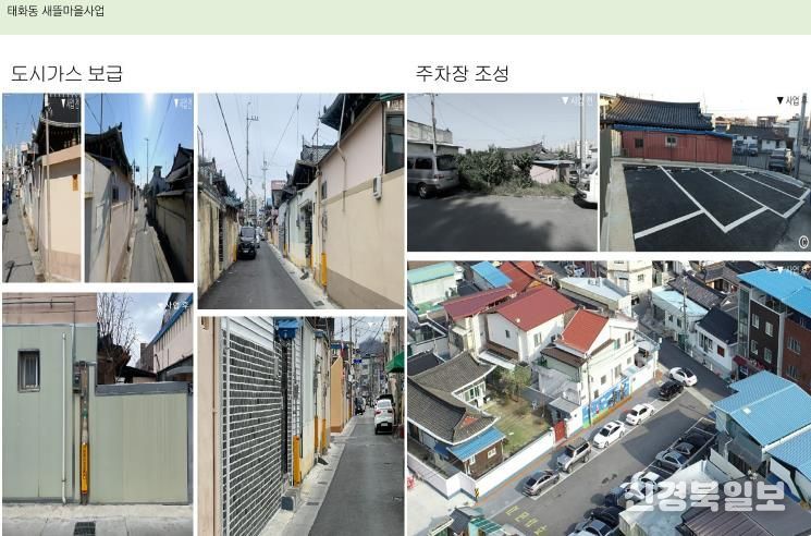 안동시 태화동, 도시취약지역 생활여건 개조사업 우수지구 선정