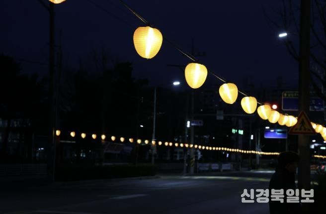 2026 상주곶감축제 성공기원, 곶감조명등 설치 완료