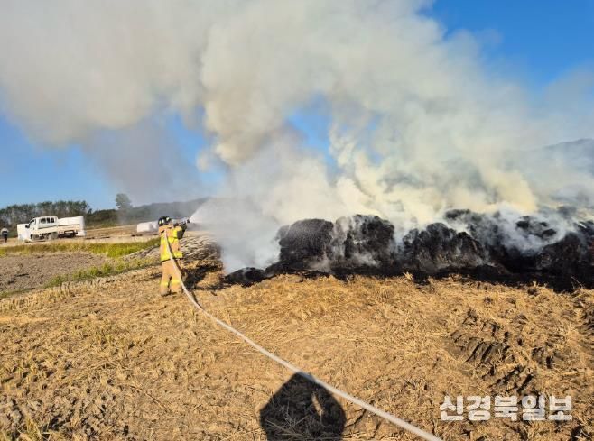 전남소방 메마른 대지에 불티는 치명적... 도민 안전 위해 소각 자제 부탁