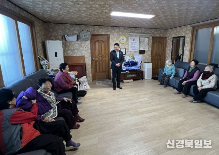 청도읍, 2026년 새해맞이 경로당 인사