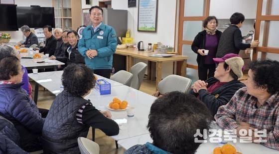 완주군의회 김재천 부의장, ‘현장 속으로’… 관내 경로당 71개소 순회 방문
