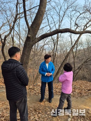 강북구의회 최미경 의원 빨래골탐방로현장점검