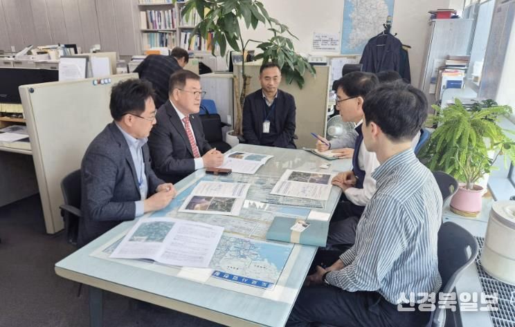 산청군수 중앙부처 방문