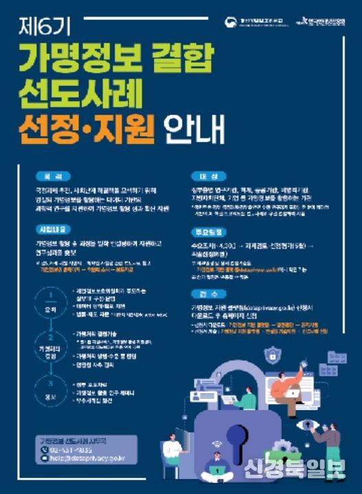 제6기 가명정보 결합 선도사례 선정·지원 안내문