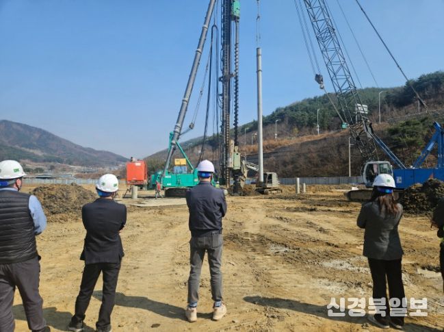 칠곡특수학교 건립공사 현장