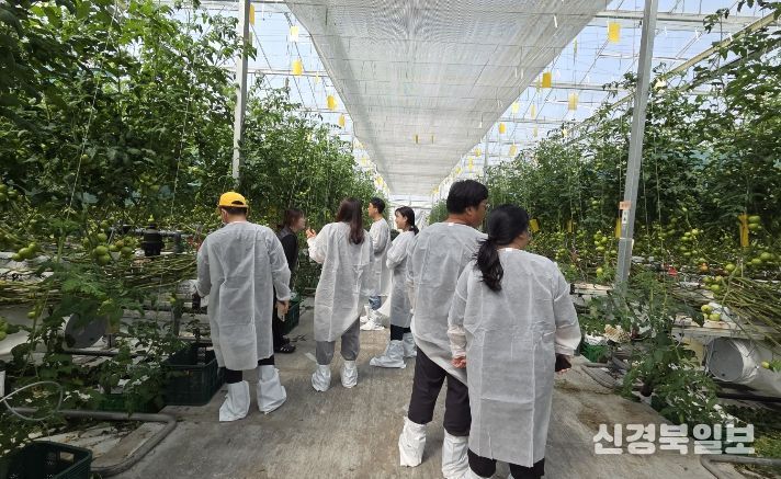 봉화군, 임대형 스마트팜 입주 스마트원예작목반 관외지역 벤치마킹