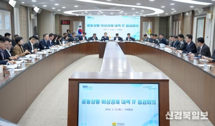 중동상황 비상대책 TF회의 사진